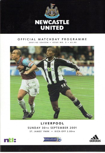Match programme